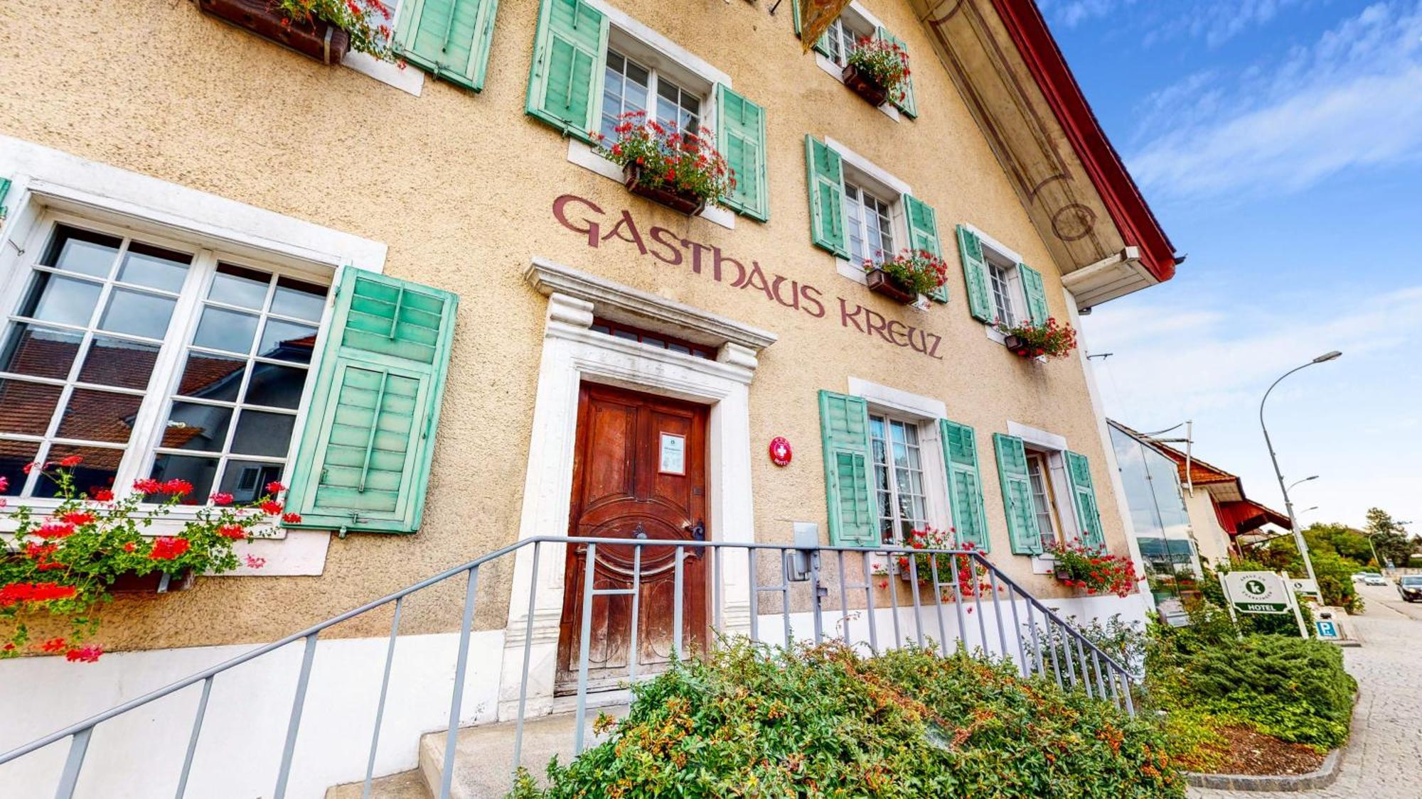 Gasthof Kreuz Egerkingen Exterior foto